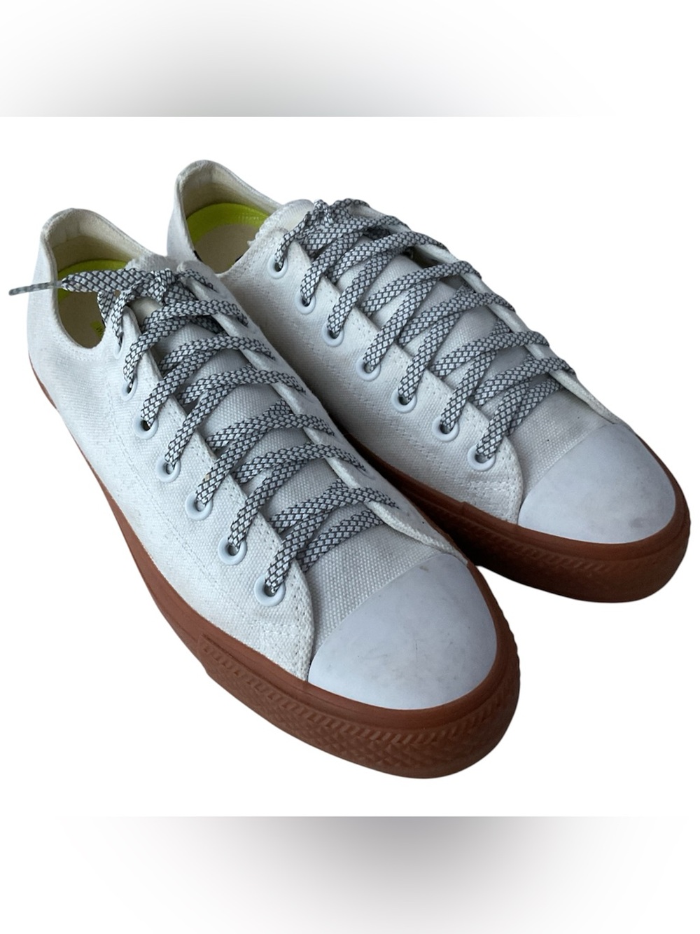 Converse CTAS Pro 5 Shield Ox White Canvas Unisex Skate Sneakers Men’s Size 11
